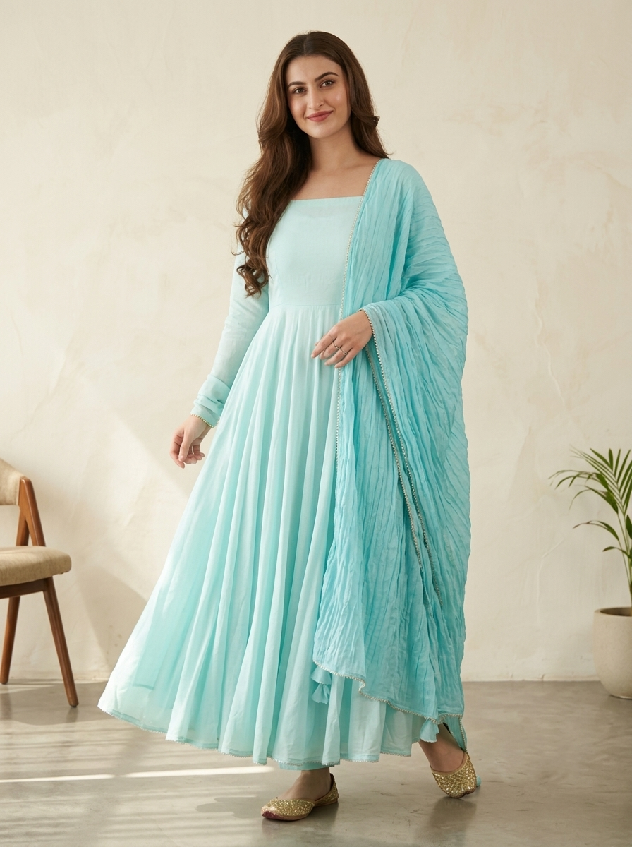 Bunai Soothing Sea Cotton Suit (Set of 3)
