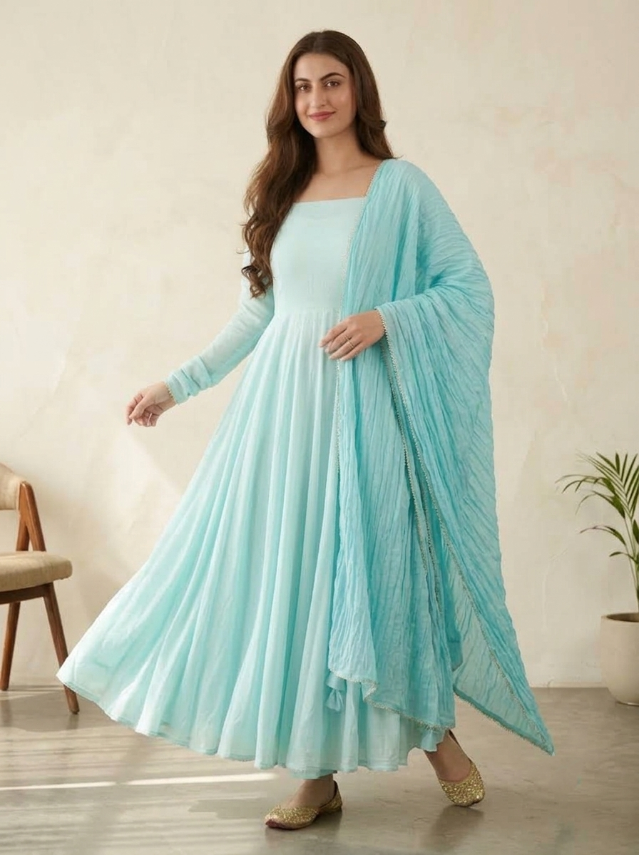 Bunai Soothing Sea Cotton Suit (Set of 3)